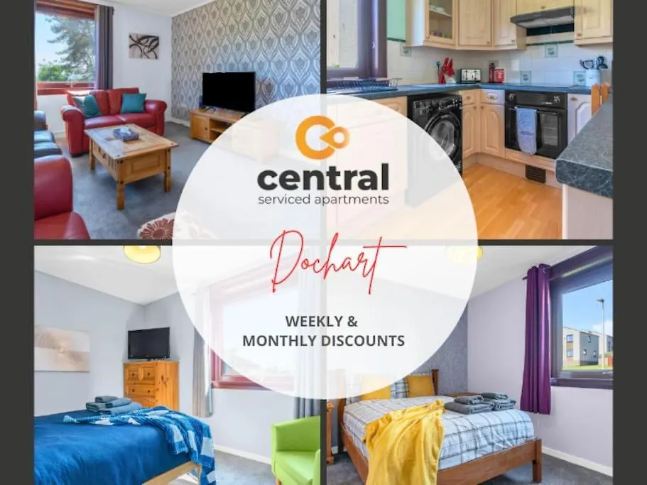Central Serviced Apartments - Info Only Listing - Contact Us For Long Term Stays At Central Short Lets - 30 Plus Properties Available Dundee Verenigd Koninkrijk