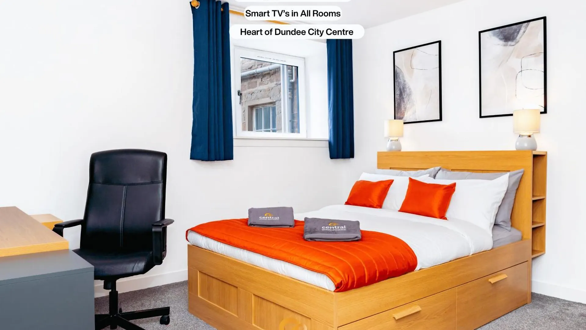 Central Serviced Apartments - Info Only Listing - Contact Us For Long Term Stays At Central Short Lets - 30 Plus Properties Available Dundee Verenigd Koninkrijk