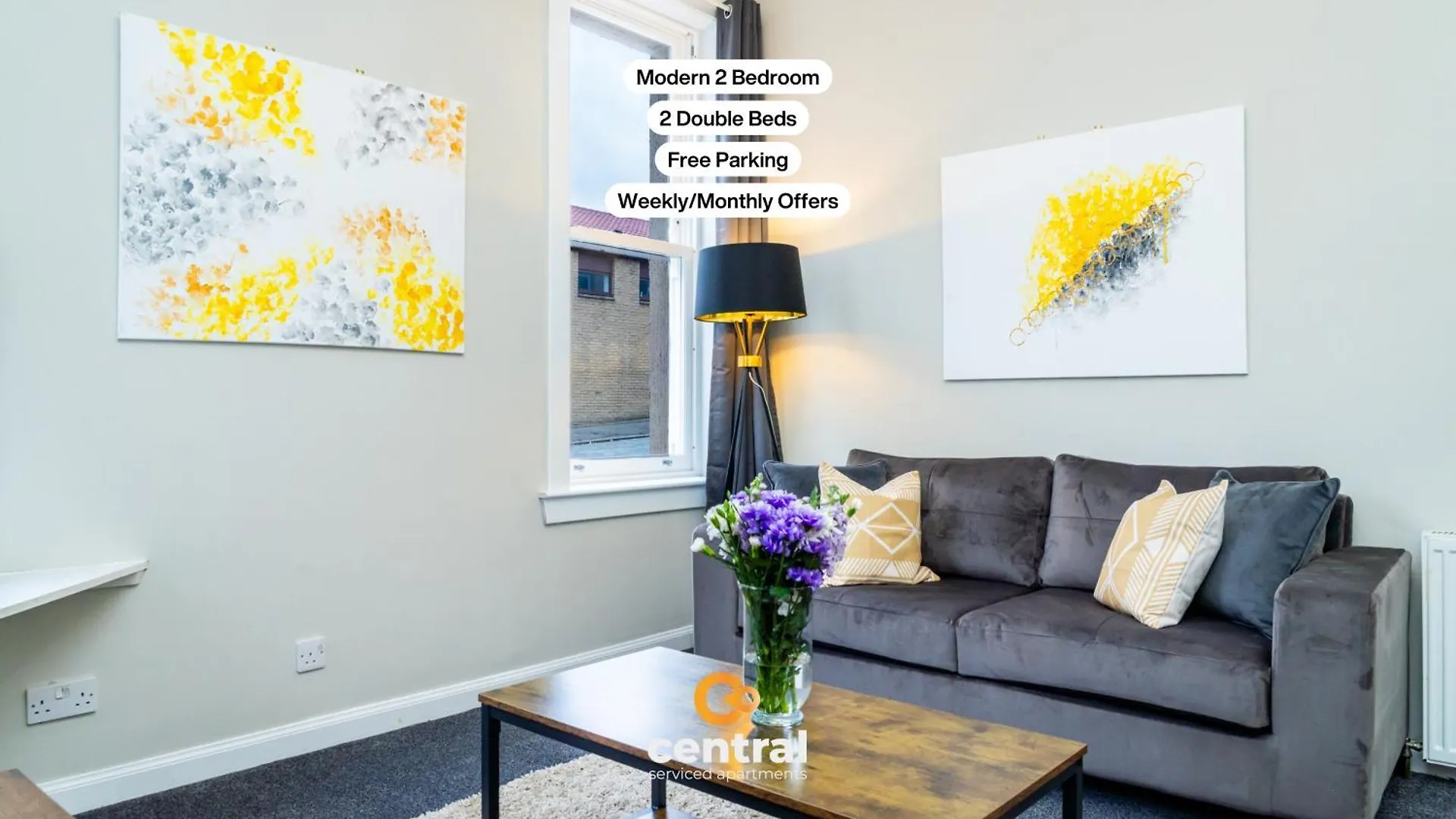 Central Serviced Apartments - Info Only Listing - Contact Us For Long Term Stays At Central Short Lets - 30 Plus Properties Available Dundee