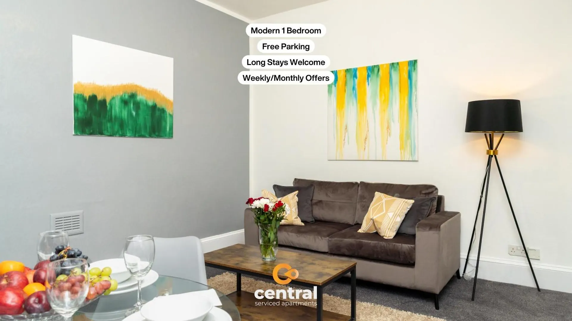 Central Serviced Apartments - Info Only Listing - Contact Us For Long Term Stays At Central Short Lets - 30 Plus Properties Available Dundee