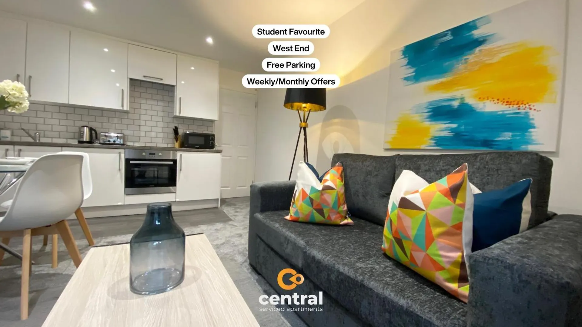 Central Serviced Apartments - Info Only Listing - Contact Us For Long Term Stays At Central Short Lets - 30 Plus Properties Available Dundee 0*,