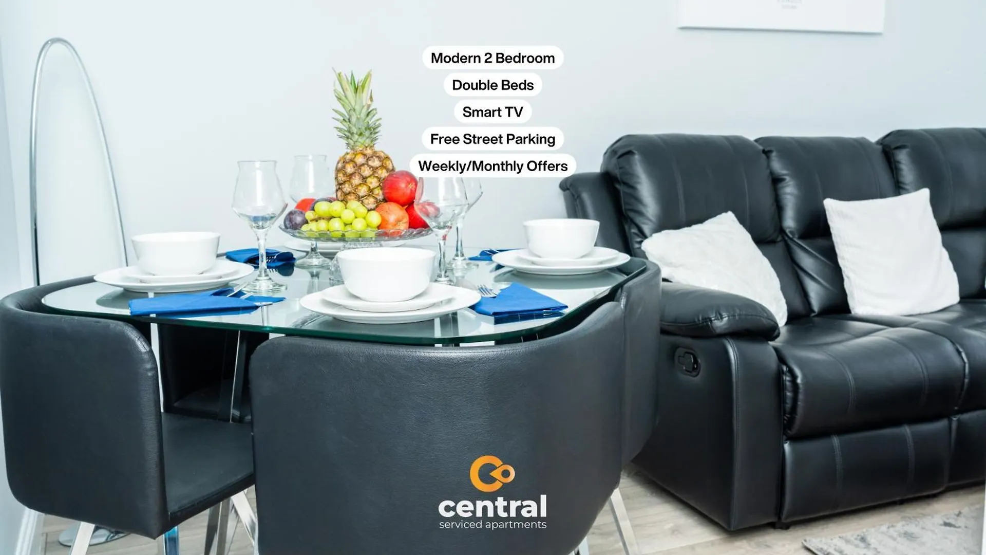 Central Serviced Apartments - Info Only Listing - Contact Us For Long Term Stays At Central Short Lets - 30 Plus Properties Available Νταντί