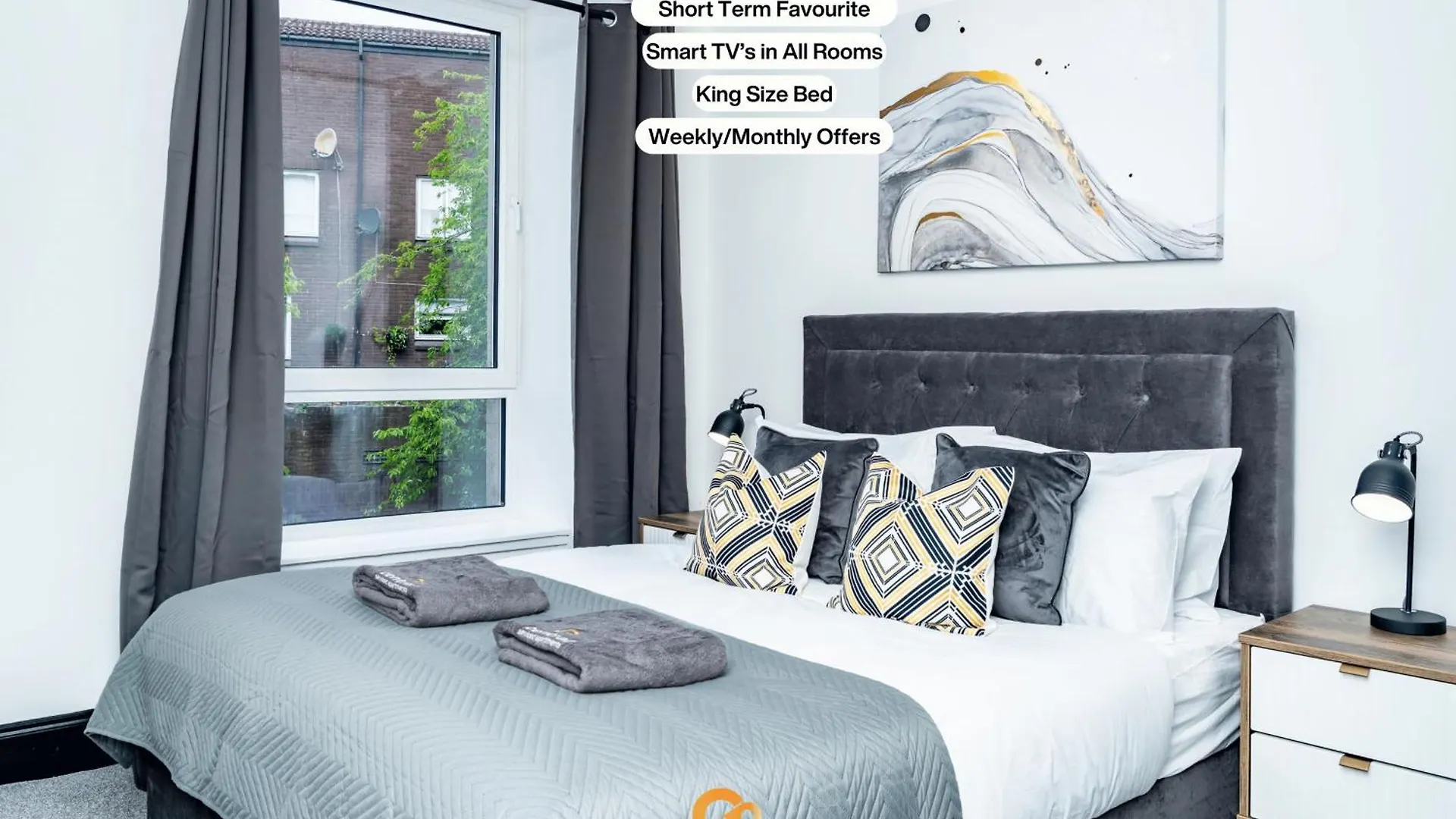 Central Serviced Apartments - Info Only Listing - Contact Us For Long Term Stays At Central Short Lets - 30 Plus Properties Available Νταντί Ηνωμένο Βασίλειο