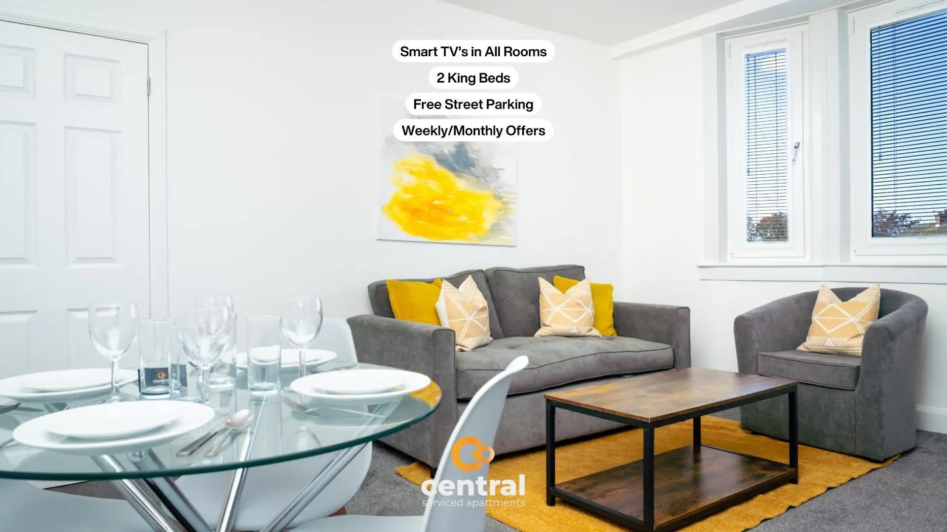 Central Serviced Apartments - Info Only Listing - Contact Us For Long Term Stays At Central Short Lets - 30 Plus Properties Available Νταντί